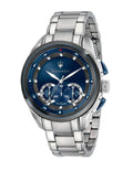  Shop Authentic Maserati Traguardo Chronograph 45mm Blue Dial Stainless Steel Watch For Men - R8873612014 - Luxxuri