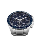  Shop Authentic Maserati Traguardo Chronograph Blue Dial 45mm Stainless Steel Watch For Men - R8873612043 - Luxxuri