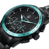  Shop Authentic Maserati Traguardo Aqua Edition Black Dial Black Steel Strap Watch For Men - R8873644002 - Luxxuri