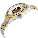  Shop Authentic Maserati Traguardo Automatic White Skeleton Dial Two Tone Steel Strap Watch For Men - R8823112003 - Luxxuri