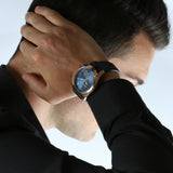  Shop Authentic Maserati Traguardo Chronograph Blue Dial Blue Leather Strap Watch for Men - R8871612015 - Luxxuri
