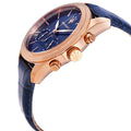  Shop Authentic Maserati Traguardo Chronograph Blue Dial Blue Leather Strap Watch for Men - R8871612015 - Luxxuri