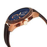  Shop Authentic Maserati Traguardo Chronograph Blue Dial Brown Leather Strap Watch For Men - R8871612024 - Luxxuri