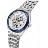  Shop Authentic Maserati Triconic Automatic Skeleton Grey Dial Silver Steel Strap Watch For Men - R8823139002 - Luxxuri
