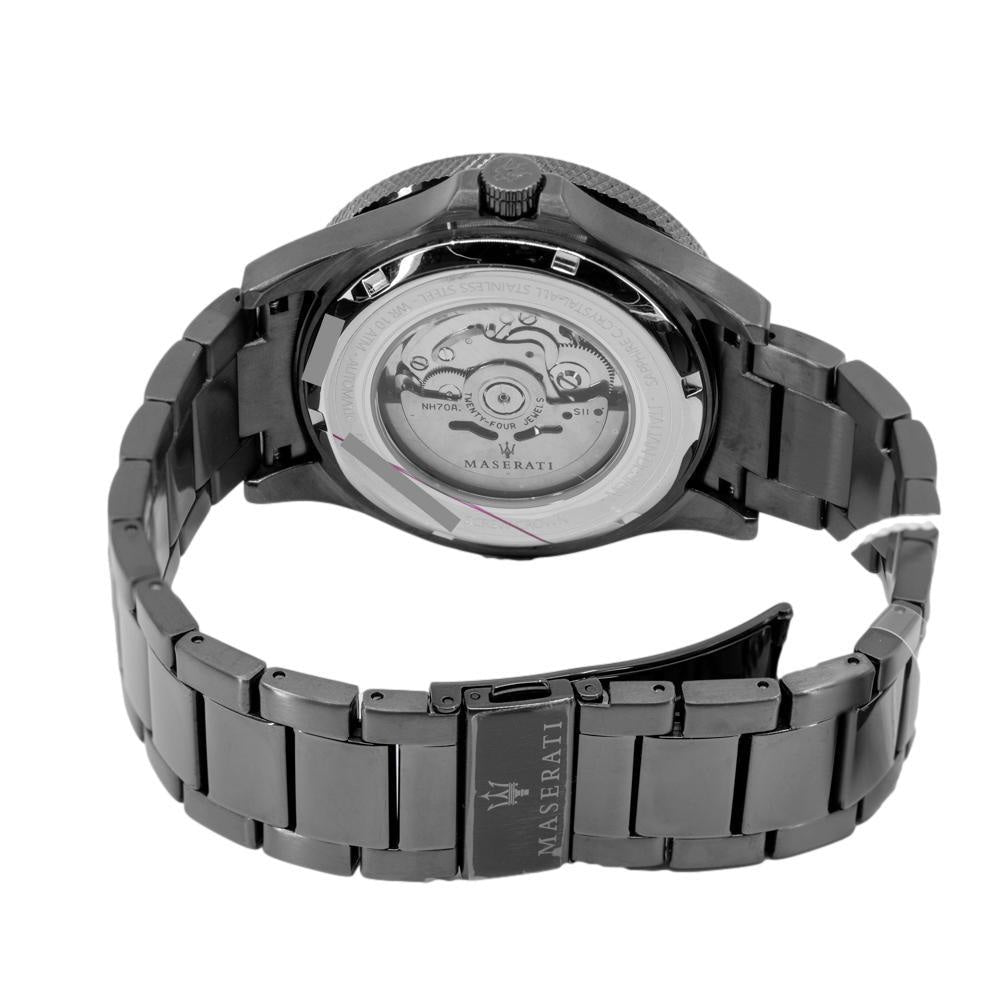  Shop Authentic Maserati SFIDA Automatic Blue Dial Silver Steel Strap Watch For Men - R8823140001 - Luxxuri