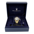  Shop Authentic Maserati SFIDA Black Dial Yellow Gold Toned Watch For Men - R8823140003 - Luxxuri