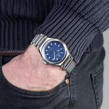  Shop Authentic Maserati Triconic Quartz Blue Dial Silver Steel Strap Watch For Men - R8853139002 - Luxxuri