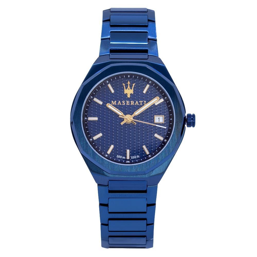 Shop Authentic Maserati Guilloche Blue Edition 42mm Stainless Steel Watch For Men - R8853141001 - Luxxuri