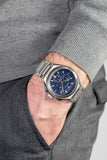  Shop Authentic Maserati Triconic Quartz Blue Dial Silver Steel Strap Watch For Men - R8873639001 - Luxxuri