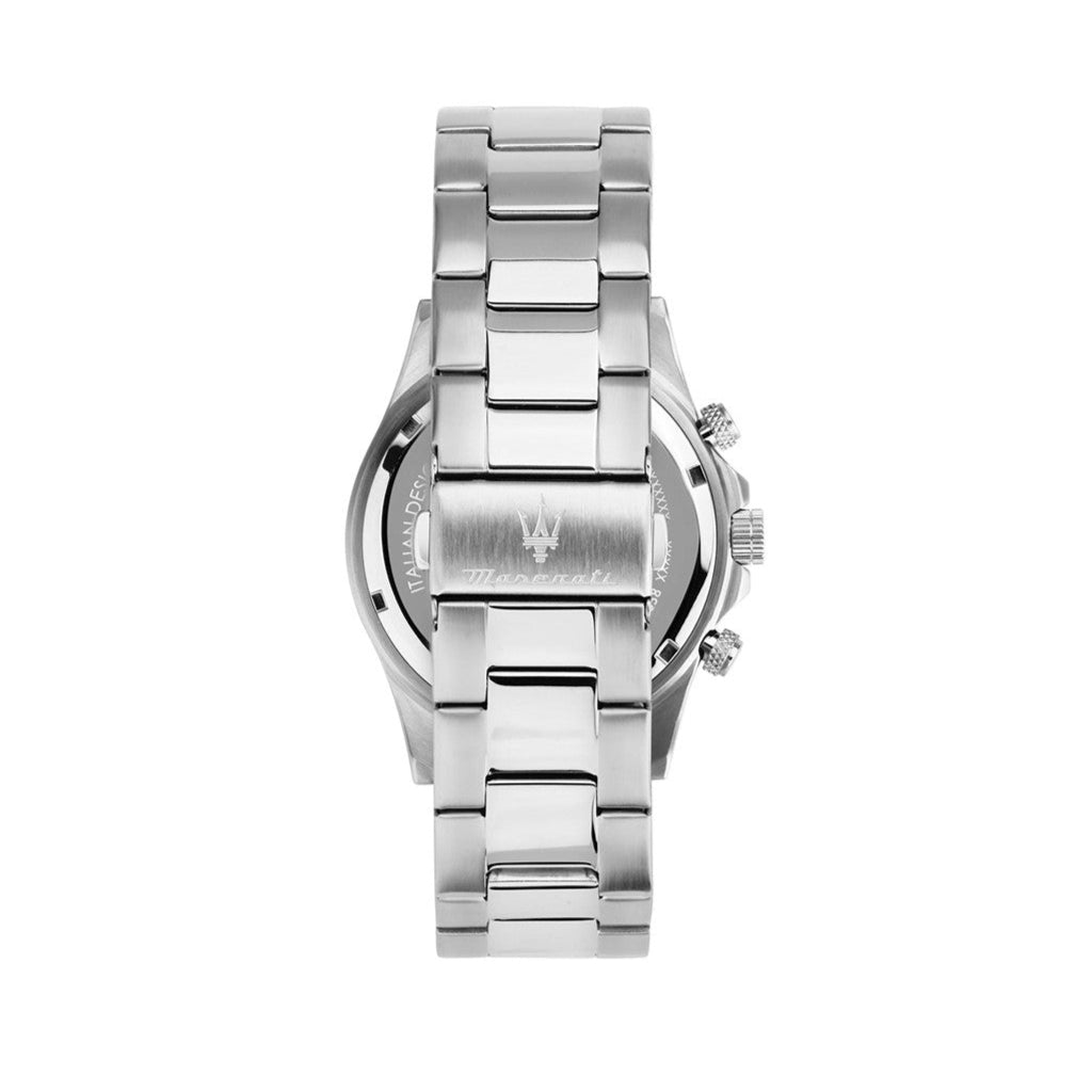  Shop Authentic Maserati Competizione Chronograph Blue Dial Silver Steel Strap Watch For Men - R8873600009 - Luxxuri