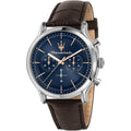  Shop Authentic Maserati Epoca Chronograph Blue Dial Brown Leather Strap Watch For Men - R8871618014 - Luxxuri