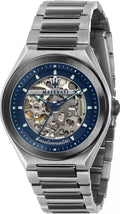  Shop Authentic Maserati Triconic Automatic Skeleton Blue Dial  Watch For Men - R8823139001 - Luxxuri