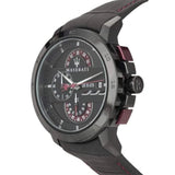  Shop Authentic Maserati Ingegno Chronograph Black Dial Black Leather Strap Watch For Men - R8871619003 - Luxxuri