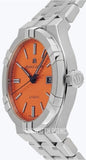  Shop Authentic Maurice Lacroix Aikon Automatic Date Orange Dial Silver Steel Strap Watch For Men - AI6008-SS00F-530-E - Luxxuri