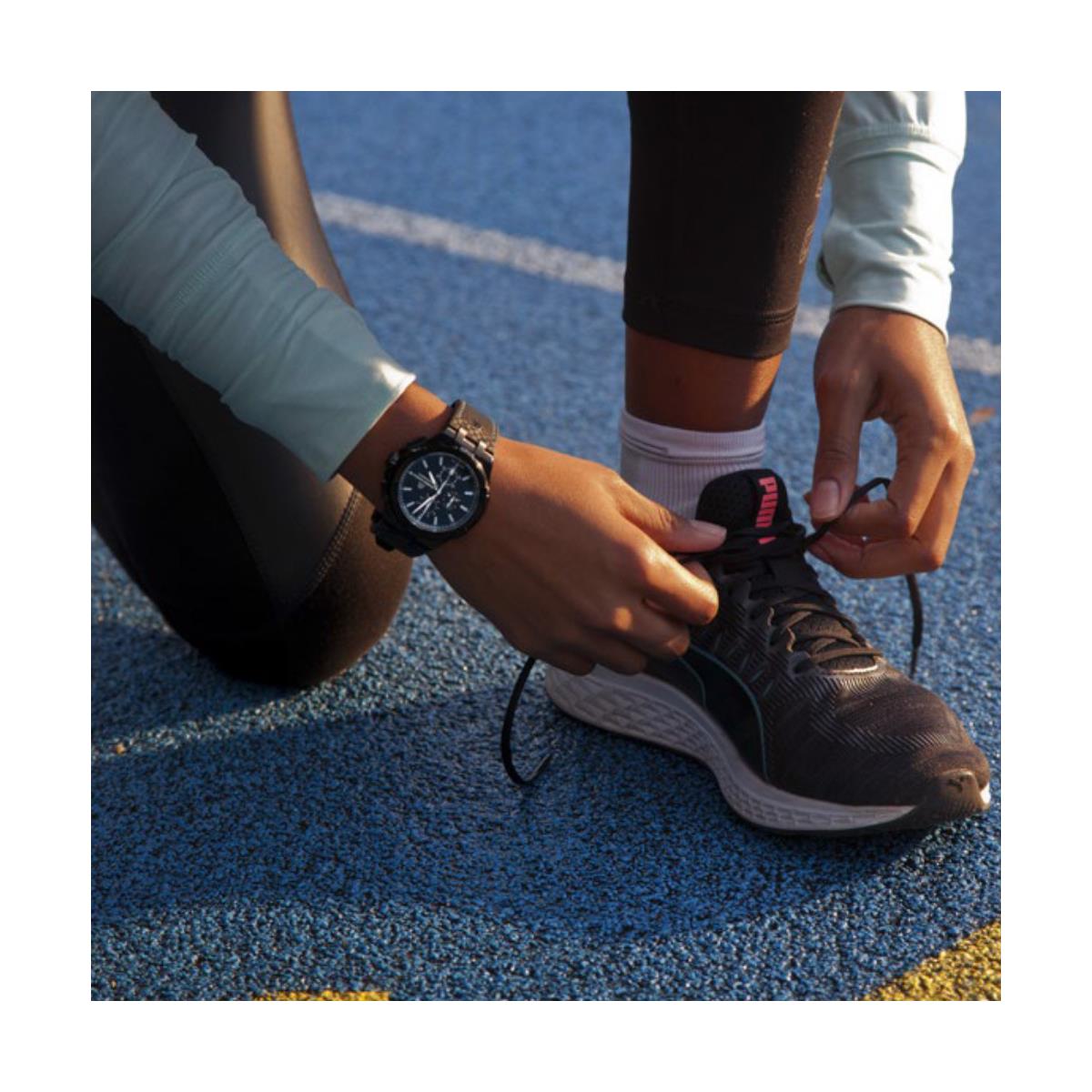  Shop Authentic Maurice Lacroix Aikon Chronograph Limited Edition Black Dial Black Leather Strap Watch for Men - AI1018-PVB01-337-1 - Luxxuri