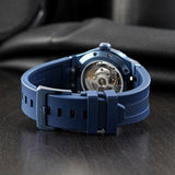  Shop Authentic Maurice Lacroix Aikon Automatic Date Blue Dial Blue Silicone Strap Watch For Men - AI6008-SS000-430-4 - Luxxuri