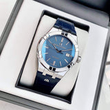  Shop Authentic Maurice Lacroix Aikon Automatic Blue Dial Blue Leather Strap Watch For Men - AI6008-ss001-430-1 - Luxxuri