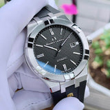  Shop Authentic Maurice Lacroix Aikon Automatic Black Dial Black Rubber Strap Watch For Men - AI6008-SS000-330-2 - Luxxuri