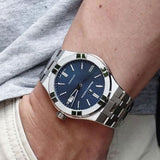  Shop Authentic Maurice Lacroix Aikon Automatic Blue Dial Silver Steel Strap Watch For Men - AI6008-SS002-430-1 - Luxxuri