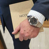  Shop Authentic Maurice Lacroix Aikon Automatic Black Dial Silver Steel Strap Watch for Men - AI1807-SS002-330-1 - Luxxuri