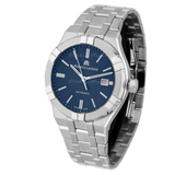  Shop Authentic Maurice Lacroix Aikon Automatic Blue Dial Silver Steel Strap Watch For Men - AI6008-SS002-430-1 - Luxxuri