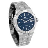  Shop Authentic Maurice Lacroix Aikon Automatic Blue Dial Silver Steel Strap Watch For Men - AI6008-SS002-430-1 - Luxxuri
