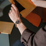  Shop Authentic Maurice Lacroix Aikon Automatic Brown Dial Brown Leather Strap Watch For Men - AI6008-BRZ01-730-3 - Luxxuri