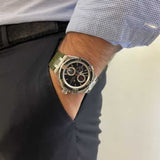 Shop Authentic Maurice Lacroix Aikon Chronograph Black Dial Green Leather Strap Watch for Men - AI1018-PVB21-330-1 - Luxxuri