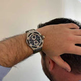  Shop Authentic Maurice Lacroix Aikon Chronograph Black Dial Green Leather Strap Watch for Men - AI1018-PVB21-330-1 - Luxxuri