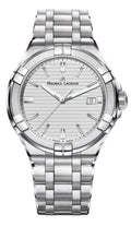  Shop Authentic Maurice Lacroix Aikon Date White Dial Silver Steel Strap Watch for Men - AI1008-SS002-131-1 - Luxxuri
