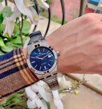  Shop Authentic Maurice Lacroix Aikon Automatic Blue Dial Blue Leather Strap Watch For Men - AI6008-ss001-430-1 - Luxxuri