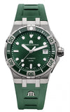  Shop Authentic Maurice Lacroix Aikon Venturer Green Dial Green Rubber Strap Watch for Men - AI6057-SSL50-630-5 - Luxxuri
