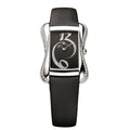  Shop Authentic Maurice Lacroix Fiaba Black Dial with Diamonds Black Leather Strap Watch for Women - DV5012-SD531-350 - Luxxuri