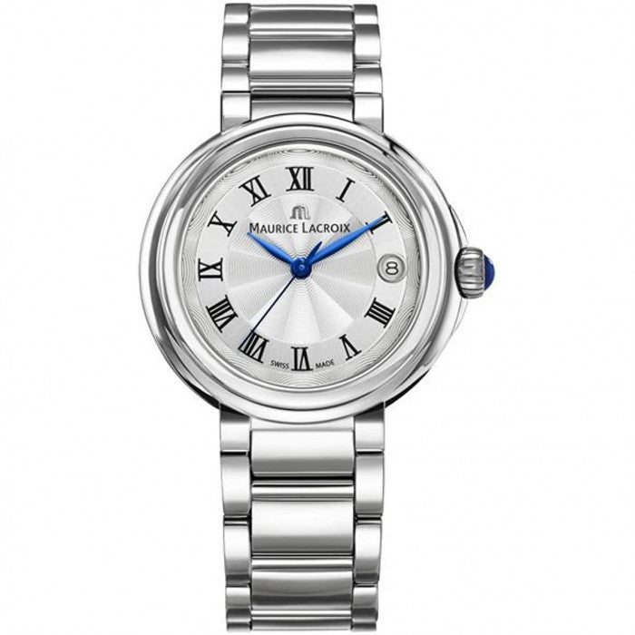  Shop Authentic Maurice Lacroix Fiaba Silver Dial Silver Steel Strap Watch for Women - FA1004-SS002-110-1 - Luxxuri