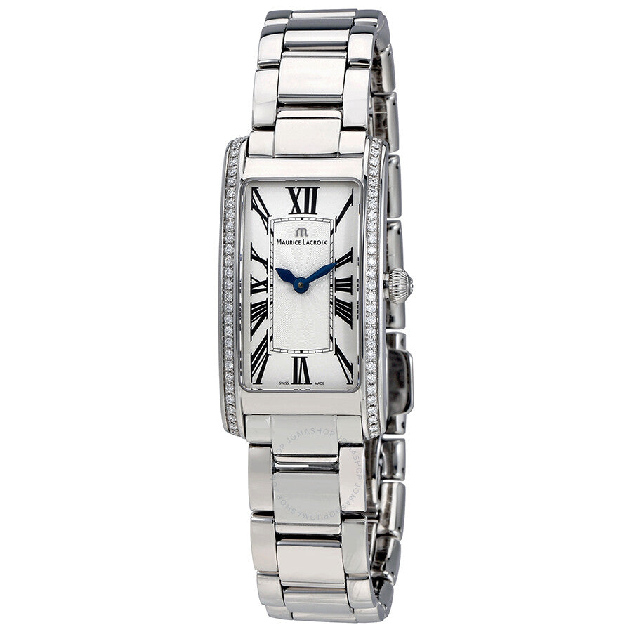  Shop Authentic Maurice Lacroix Fiaba Diamonds White Dial Silver Steel Strap Watch for Women - FA2164-SD532-118 - Luxxuri