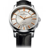  Shop Authentic Maurice Lacroix Pontos Silver Dial Black Leather Strap Watch For Men - PT6148-SS001-131 - Luxxuri