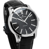  Shop Authentic Maurice Lacroix Pontos Date Automatic Black Dial Black Leather Strap Watch For Men - PT6148-SS001-330 - Luxxuri