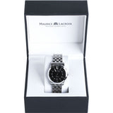  Shop Authentic Maurice Lacroix Pontos Date Automatic Black Dial Silver Steel Strap Watch For Men - PT6148-SS002-330 - Luxxuri