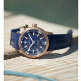  Shop Authentic Maurice Lacroix Pontos Divers Limited Edition Blue Dial Blue Leather Strap Watch For Men - PT6248-BRZ0B-430-4 - Luxxuri