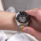  Shop Authentic Maserati SFIDA Automatic Skeleton Black Dial Two Tone Steel Strap Watch For Men - R8823140010 - Luxxuri