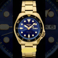  Shop Authentic Seiko 5 Sports US Special Edition Automatic Blue Dial Gold Steel Strap Watch For Men - SRPK20 - Luxxuri