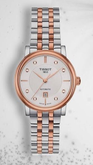  Shop Authentic Tissot T Classic Carson Premium Diamonds White Dial Two Tone Steel Strap Watch for Women - T122.207.22.036.00 - Luxxuri
