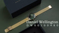  Shop Authentic Daniel Wellington Petite Emerald Green Dial Gold Mesh Strap Watch For Women - DW00100480 - Luxxuri