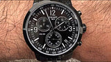  Shop Authentic Tissot PRC 200 Chronograph Black Dial Black Steel Strap Watch For Men - T114.417.33.057.00 - Luxxuri