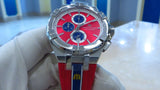  Shop Authentic Maurice Lacroix Aikon Beach Volley Vikings Limited Edition Red Dial Red Rubber Strap Watch for Men - AI1018-SS001-530-6 - Luxxuri