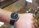  Shop Authentic Tissot T Classic Tradition Black Dial Black Leather Strap Watch For Men - T063.610.16.052.00 - Luxxuri