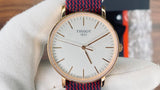  Shop Authentic Tissot T Classic Everytime Medium White Dial Two Tone NATO Strap Watch for Men - T109.410.38.031.00 - Luxxuri