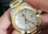  Shop Authentic Tag Heuer Aquaracer White Dial Watch for Men - WAY1120.BB0930 - Luxxuri