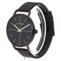  Shop Authentic Calvin Klein Even Blue Dial Blue Leather Strap Watch for Men - K7B214VN - Luxxuri