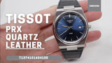  Shop Authentic Tissot PRX Blue Dial Blue Leather Strap Watch for Men - T137.410.16.041.00 - Luxxuri
